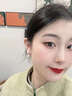 老鳳祥S999純銀粉色櫻花珍珠耳釘女小清新甜美耳墜生日禮物送女朋友老婆 粉色櫻花珍珠耳釘【品牌禮盒】 曬單實(shí)拍圖