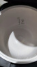美的（Midea）電飯煲5L電飯鍋抗菌青瓷內膽一鍵柴火飯 特色鹵燉大容量家用微壓智能預約MB-5E86（4-5人） 曬單實(shí)拍圖
