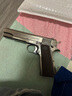 八代aqk1911成人玩具槍鋁合金bb全金屬黃河牌發(fā)射器打氣球玩具槍 全金屬9.0版aqk1911鎢鋼色 以主圖視頻為準 曬單實(shí)拍圖