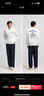 森馬（Semir）王安宇同款|長(zhǎng)袖T恤男純棉打底衫純色情侶冬上衣寬松109725101201 曬單實(shí)拍圖