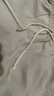 優(yōu)衣庫女裝麻混紡松緊長(cháng)褲/休閑褲473791 30 淺米色 S /155/62A 曬單實(shí)拍圖