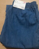 優(yōu)衣庫女裝棉質(zhì)牛仔舒適九分褲/水洗產(chǎn)品休閑百搭478995 473801 478995/67海藍色 L 曬單實(shí)拍圖