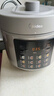 美的（Midea）【國家補貼】304不銹鋼內(nèi)膽電壓力鍋6L大容量家用5-8人高壓鍋電飯煲 智能預約煲湯燉煮MY-E6010G 曬單實拍圖