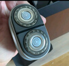 飛利浦（PHILIPS）電動剃須刀新一代旋護式鵝卵石Pro 無線充電便攜刮胡刀暮靄金 教師節(jié)禮物 生日禮物送老公 曬單實拍圖