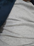【7A抗菌100%純棉】基礎打底衫長(cháng)袖T恤男休閑內搭百搭T男女同款 灰色+白色 【長(cháng)袖T純棉100%】 2XL 曬單實(shí)拍圖