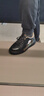 金利來(lái)（Goldlion）男鞋厚底增高休閑鞋25年秋新款潮流炫酷板鞋G578530303AAE黑38 曬單實(shí)拍圖