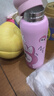 兒童保溫杯男女孩吸管杯子2025新款杯學(xué)生上學(xué)必備杯 粉兔俏皮兔620ML 陶瓷覆層 曬單實(shí)拍圖