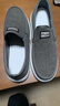 老北京布鞋透氣一腳蹬帆布鞋男軟底開(kāi)車(chē)休閑中老年經(jīng)典板鞋秋冬季 灰色A2315 43 (265mm) 曬單實(shí)拍圖