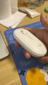 羅技（Logitech）LOGITECH PEBBLE鼠標 無(wú)線(xiàn)藍牙鼠標 辦公靜音鼠標 女性鼠標對稱(chēng)鼠標 鵝卵石造型 米白色 曬單實(shí)拍圖
