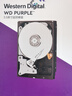 西部數據（WD）4TB 監控級機械硬盤(pán) WD Purple 西數紫盤(pán) SATA 256MB CMR垂直 安防存儲 3.5英寸 WD43PURZ 曬單實(shí)拍圖