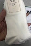 莫代爾無(wú)骨襪子女蘆薈潤膚木耳邊中筒堆堆襪100%純棉春秋冬保暖月子襪 曬單實(shí)拍圖