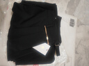 納維凱爾意大利小帆船女老錢(qián)風(fēng)休閑褲闊腿通勤純色長(cháng)褲2312075503 黑 L  曬單實(shí)拍圖