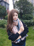 GIAVENTOLA圍巾女秋冬季2025新款圍脖女披肩加厚保暖輕奢生日禮物送女友老婆 粉色【精致禮盒裝】 曬單實(shí)拍圖