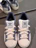 adidas SUPERSTAR II經(jīng)典貝殼頭板鞋男女阿迪達斯官方三葉草   漢玉白/柔和墨水藍   43 曬單實(shí)拍圖