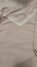 Agentmuse覓絲睡衣女夏莫代爾短袖套頭V領(lǐng)舒適簡(jiǎn)約睡裙378 迷霧玫瑰色 M 曬單實(shí)拍圖