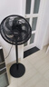 美的（Midea）【超級(jí)單品】七葉輕音立式電風(fēng)扇家用柔風(fēng)落地扇臺(tái)式桌面小型風(fēng)扇大風(fēng)量節(jié)能搖頭宿舍電扇 SAF30AB 曬單實(shí)拍圖