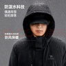 駱駝（CAMEL）情侶棉襖男士加絨保暖防風(fēng)防水休閑夾克冬季厚外套M13CA6V005A 曬單實(shí)拍圖