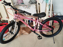 優(yōu)貝（RoyalBaby）兒童自行車(chē)男女童車(chē)腳踏車(chē)山地車(chē)6-7-10-12歲 小精靈20寸霞光粉 曬單實(shí)拍圖