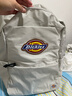 Dickies學(xué)生雙肩包DK書(shū)包背包初高中校園收納戶(hù)外旅行背包休閑帆布包 淺灰色 大包 曬單實(shí)拍圖