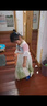 安妮優(yōu)兒中秋節女童漢服中國風(fēng)超仙連衣裙2025裙子古風(fēng)兒童古裝 綠色 120 曬單實(shí)拍圖