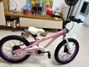 優(yōu)貝（RoyalBaby）兒童自行車(chē)5-9歲男女學(xué)生通勤鎂合金單車(chē)月亮系列 宇航員18寸粉色 曬單實(shí)拍圖
