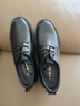 老爺車(chē)男士皮鞋真皮秋季男鞋2025新款英倫風(fēng)厚底大頭皮鞋男商務(wù)休閑皮鞋 LYCLC5905黑色 40 曬單實(shí)拍圖