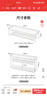 霜山304不銹鋼置物架浴室護膚品牙膏水杯架衛生間臺面水槽瀝水架 【雙層】長(cháng)30*寬10*高17.2cm 曬單實(shí)拍圖