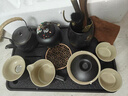 茶沿功夫茶具整套茶具套裝高檔茶盤(pán)套裝茶臺茶壺家用泡茶茶具17件套 曬單實(shí)拍圖