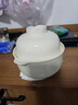 佩爾森奶油風(fēng)陶瓷泡面碗帶蓋學(xué)生宿舍用酸奶碗可愛餐具碗筷套裝方便面碗 曬單實(shí)拍圖