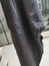 VUUG冰絲休閑褲男款夏季天絲薄款直筒寬松大碼牛仔長(cháng)褲子 2XL   灰色 曬單實(shí)拍圖