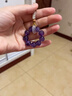 【普陀山直發(fā)】紫水晶鏈九紫離火運吉祥如意水晶掛件防摔掛繩禮物 【師傅祝?！考槿缫?紫水晶 九紫離火運 手機掛件 曬單實(shí)拍圖