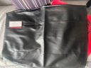 兔芊（TUQIAN）海寧真皮包臀皮裙女海寧真皮皮裙女中長(cháng)款高腰半身裙春秋新款綿羊 黑色后開(kāi)叉 均碼 L2尺1=28碼 曬單實(shí)拍圖