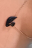 施華洛世奇（SWAROVSKI）【經(jīng)典爆款】SWAN 大號黑天鵝項鏈女送女友教師節禮物生日禮物女 曬單實(shí)拍圖