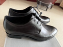 金利來(lái)（Goldlion）男鞋25新款男士皮鞋柔軟舒適婚鞋正裝鞋G521510044AAB黑色42 曬單實(shí)拍圖