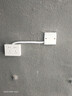德力西（DELIXI）BVVB硬護套線(xiàn)三芯2.5平方銅芯電線(xiàn)國標明裝扁平行線(xiàn)散剪 白色BVVB3*2.5 1m(1件為1米) 曬單實(shí)拍圖