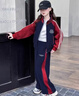 貝孩趣女童套裝2025春秋兒童中大童外套初中生女孩秋季運動(dòng)服12歲兩件套 藏青色 160 碼(建議身高145-155厘米) 曬單實(shí)拍圖