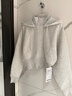 lululemon丨Plush Fleece 女士拉絨可拆卸連帽夾克 LW3IWKS 雜色超淺灰 S /6 曬單實拍圖