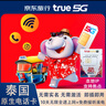泰國原生卡happy10天無(wú)限4G/5G全速流量true手機卡+旅游攻略旅程 曬單實(shí)拍圖