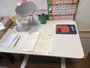 童博士?jì)和瘜W(xué)習書(shū)桌椅套裝多功能可升降中小學(xué)生桌椅子寫(xiě)字課桌久坐舒服 護眼升降單桌+大抽屜 100cm 曬單實(shí)拍圖