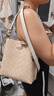 蔻馳（COACH）【品牌直供】女包MOLLIE手提斜挎水桶包 CBQ33生日禮物 曬單實(shí)拍圖