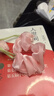 加恩倍新款女童春天氣息微光郁金香蝴蝶結大腸發(fā)圈甜美洋氣花朵流蘇發(fā)圈 粉色郁金香發(fā)圈一個(gè) 曬單實(shí)拍圖