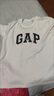 Gap男女裝純棉印花logo短袖T恤基礎款寬松上衣 黑色 L (175/96A) 亞洲尺碼 曬單實(shí)拍圖