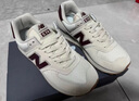 NEW BALANCE NB574官方休閑鞋女鞋復(fù)古舒適秋冬透氣網(wǎng)鞋輕便百搭潮流運(yùn)動鞋 米白色 WL574RCF 38 (腳長24.5cm)尺碼詳詢客服 曬單實(shí)拍圖