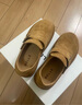 百麗保暖毛毛鞋女2025冬新真皮復古勃肯鞋JD009CM5 棕色-單里 38 曬單實(shí)拍圖
