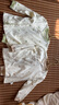 婧麒（JOYNCLEON）新生嬰兒衣服純棉秋款初生男女寶寶春秋睡衣分體打底內(nèi)衣套裝 蒲公英綠色+蒲公英咖色 90 cm 曬單實拍圖