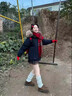 棉致工裝派克棉服女秋冬季潮流新款加厚大毛領(lǐng)寬松棉衣羽棉襖絨服外套 809藏青色【高品質(zhì)】 M 100-125斤 曬單實(shí)拍圖