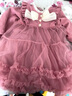 蕉京女童公主裙春秋季2024新款春秋洋氣寶寶蓬蓬裙子兒童連衣裙 粉紅色(春秋款) 90 （建議80-90 曬單實(shí)拍圖