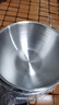 不銹鋼盆沙拉盆家用廚房大號料理打蛋和面水果烘焙 17cm 1個 【刻度盆/700ML】 曬單實拍圖