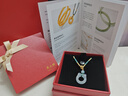 周六福（ZLF）新年禮物S925玉髓項鏈女亮面可愛(ài)喵少女甜美編繩吊墜送女友閨蜜 吊墜 曬單實(shí)拍圖