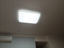 雷士（NVC）吸頂燈客廳大燈led智能高端全光譜健康護(hù)眼防眩未來(lái)光輕辰包安裝 曬單實(shí)拍圖